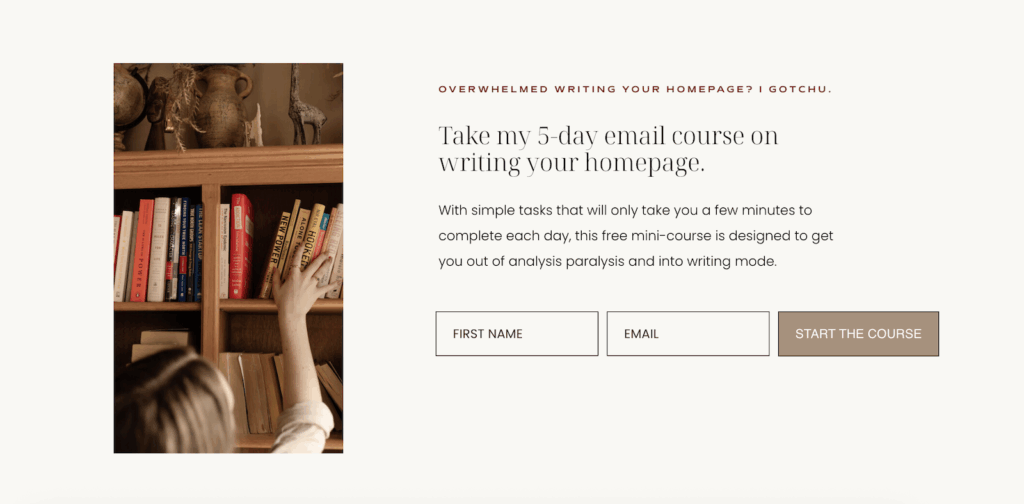 contact page on website / resources